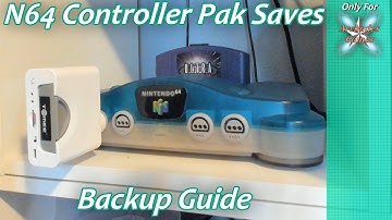 How To Back Up Your N64 Controller Pak Saves With The Hyperkin Admiral