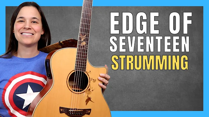 Alucinante lección de guitarra acústica de Edge of Seventeen - ¡Increíble intro y rasgueo!