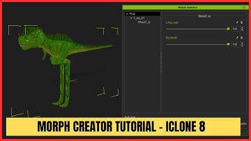 How To Morph Characters in IClone 8 - Morph Creator Tutorial -  IClone 8 Tutorial
