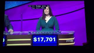 Final Jeopardy Tori Loses Her 3rd Game 103018