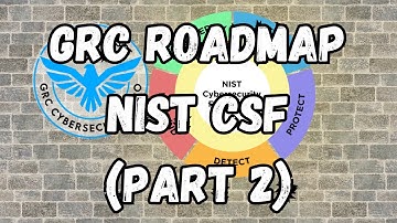 GRC RoadMap NIST CSF (part 2) #convocourses #cybersecurity