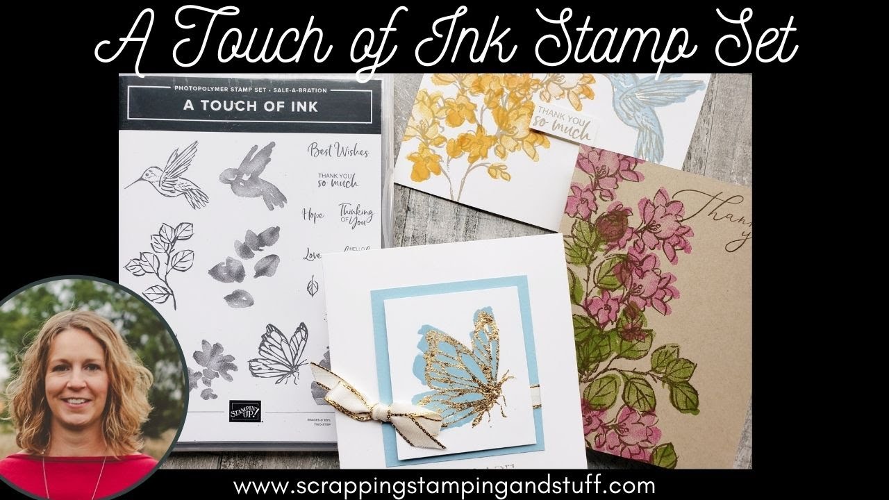 Giveaway Week & Sale-a-bration - Highlighting Stampin Up A Touch of Ink ...