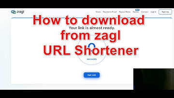 How to download from zagl || URL Shortener