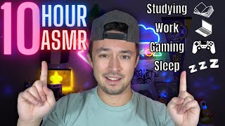 10 HOUR ASMR❗ || Fast Background ASMR || For Studying, Work, Gaming, and Sleep!