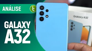 Galaxy A32: celular com TELA DE 90 Hz, design renovado e MUITA BATERIA | Análise / Review