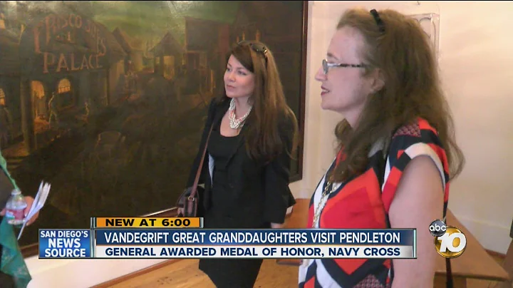 Gen. Alexander Vandegrift's family sees Camp Pendl...