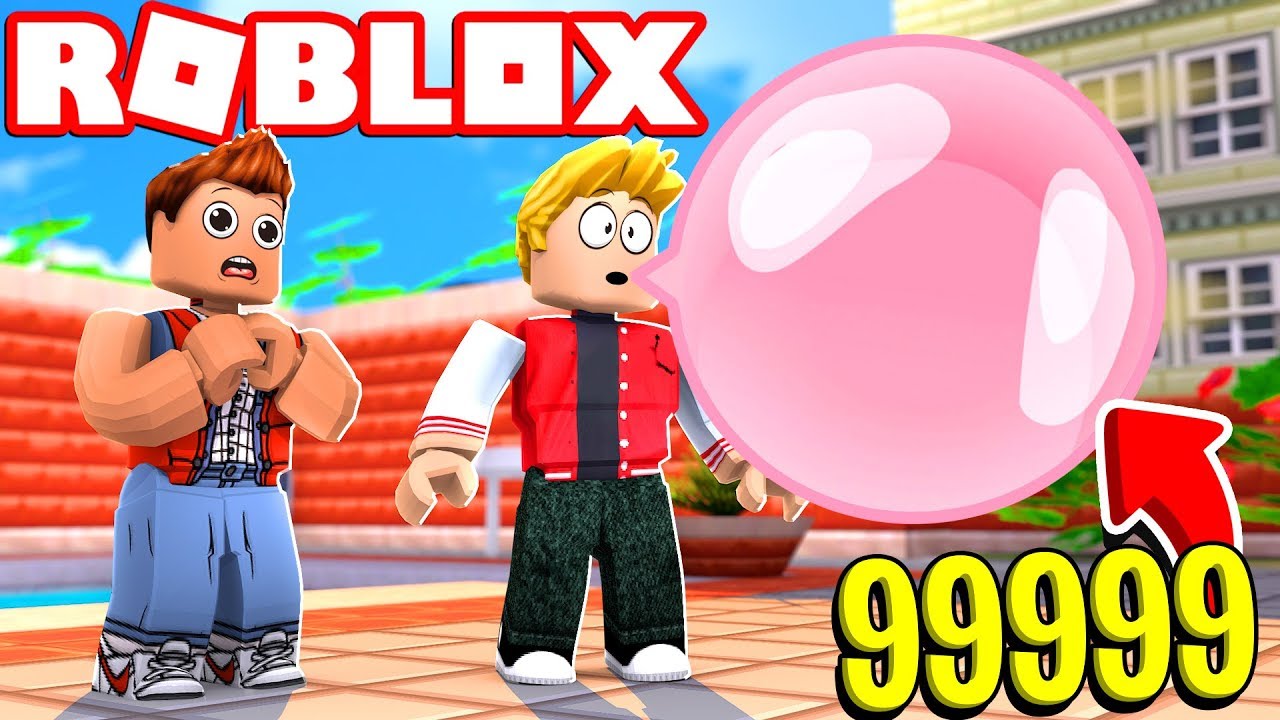 A Maior Bola De Chiclete Do Roblox Youtube - fiz a maior torre de hamburguer no roblox cheeseburguer