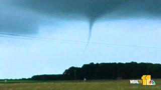 Man Captures Funnel Cloud On Camera