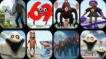 Nextbots In Playground Mod NEW 67 69 ROBLOX HUNGRY WORM,LILY LOVEBRAIDS,BRAINROT in Sandbox In Space