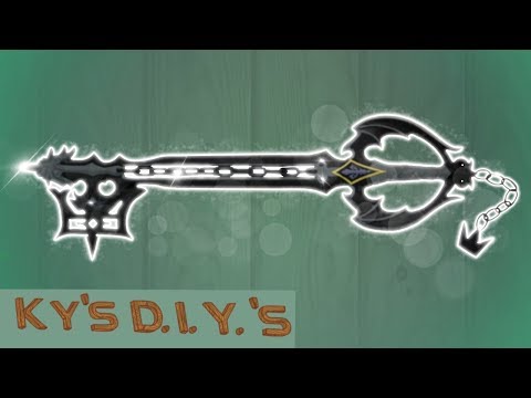 How to make an Oblivion Keyblade: From Kingdom Hearts