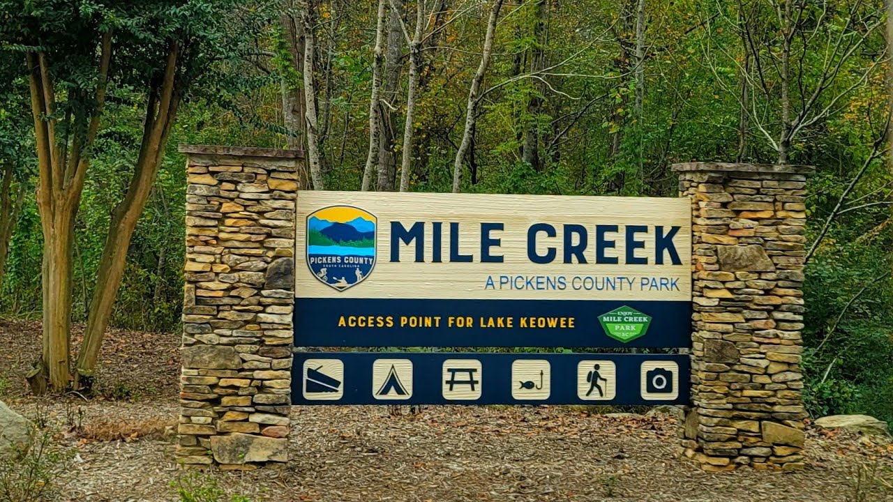 Mile Creek Campground, Pickens County Park, SC YouTube