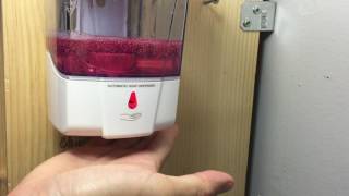 Lemonbest Automatic Wall-Mount Sensor Soap Dispenser FAIL