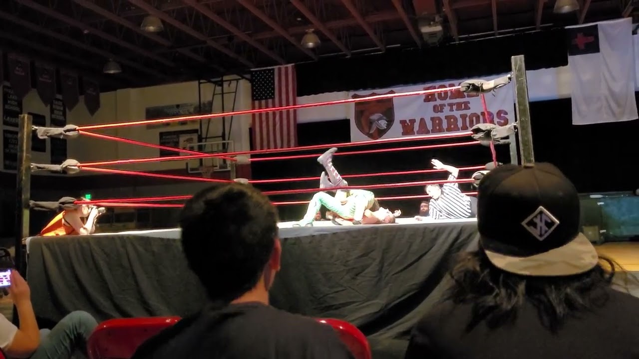 "Battle King" Dave Dutra vs "Mexican Werewolf" El Chupacabra / All Pro Wrestling - Nevada