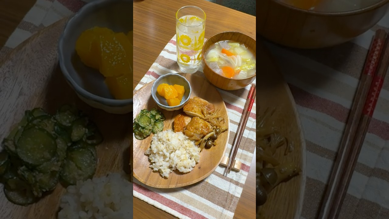 One day of real Japanese dinner and tomorrow’s bento 🥕 