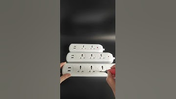 2 3 4 Gang Multiple Power Socket With USB