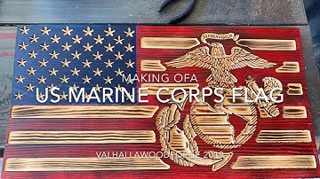 Making a custom USMC Flag
