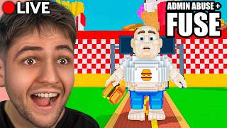 🔴STEAK ADMIN ABUSE ΚΑΙ FUSE ΣΤΟ STEAL A BRAINROT ROBLOX