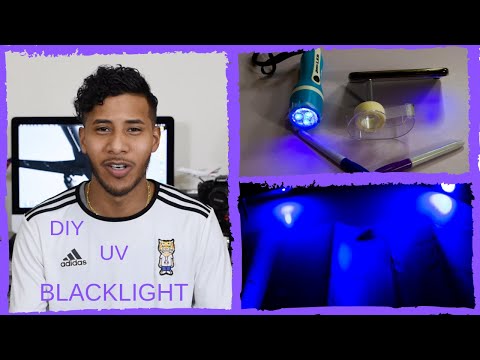 Video: UV-ficklampa: hur man gör det själv