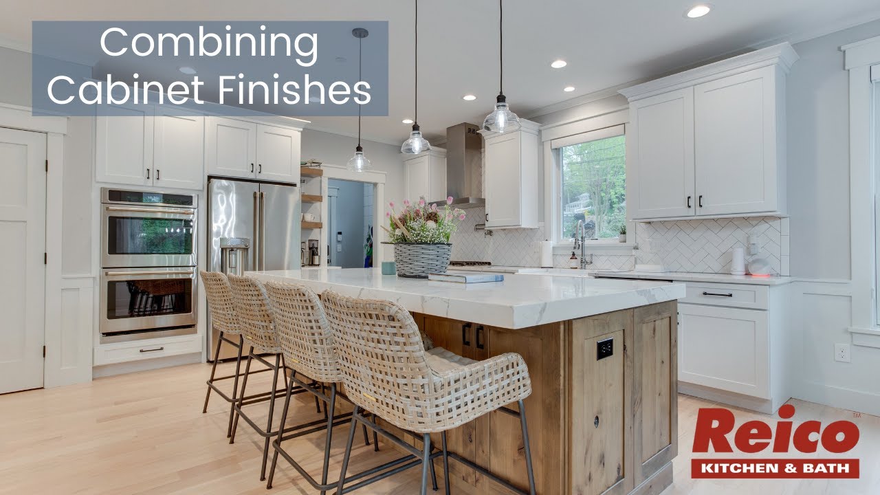 The excitement of designing with 2 cabinet finishes | Reico Kitchen ...