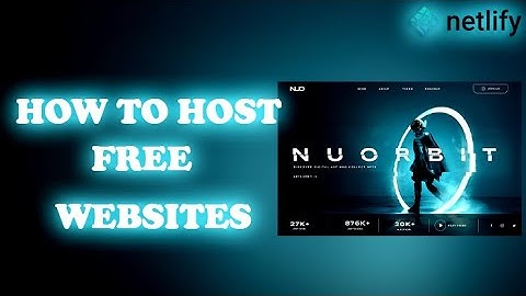 HOW TO HOST FREE WEBSITE [ USING NETLIFY ] 2025