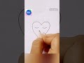 Send love to Your Mom || Drawing Heart Love || #shorts