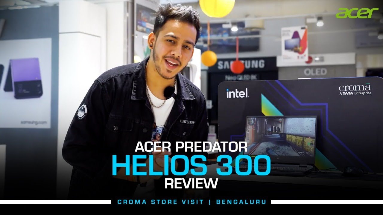 The ULTIMATE GAMING EXPERIENCE🔥| Acer Predator Helios 300 | Croma Store Visit | Bengaluru