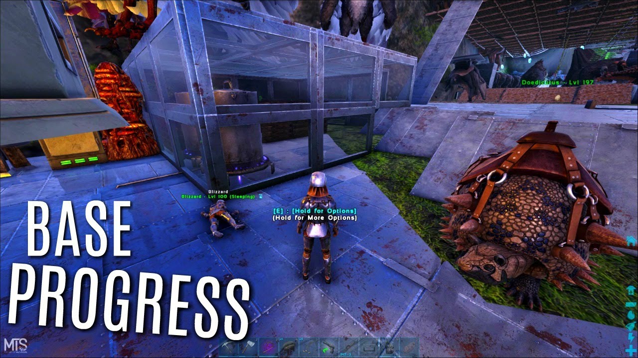 Making Progress And Aberration The Center Pvp E4 Ark Mts Youtube