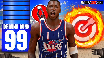 99 DRIVING DUNK + 99 3PT "SHARP SLASHER" BUILD IS THE BEST POINT GUARD BUILD IN NBA 2K23!!!