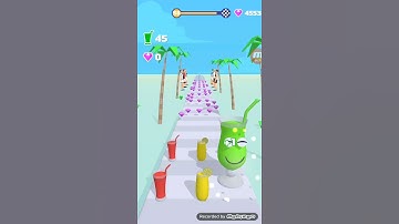 Juice Run - All levels Gameplay Mobile Gaming ( level 58 )