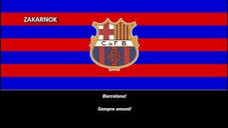 Segundo himno del FC Barcelona