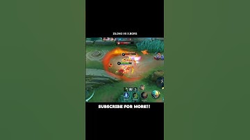 ZILONG VS X.BORG #mobilelegends #mlbb #mlbbcreatorcamp #mobilelegendshighlights