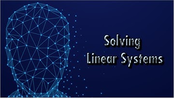 Algebra 2 - 1.4 - Solving Linear Systems