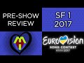TessHex Reviews: Semi-Final 1 2017 (Pre-show)