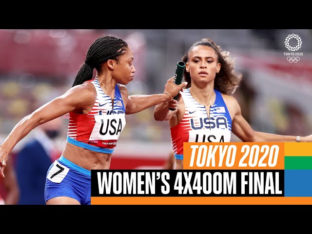 🏃‍♀️ Women's 4x400m Final | Tokyo Replays class=