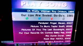 Band hero ps2 song list part 5