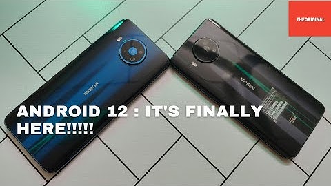 Nokia 8.3 5G Live Android 12 Update Process and First Look!