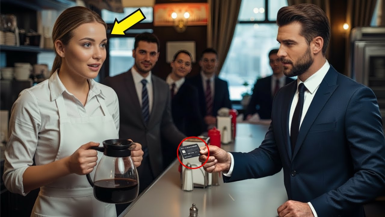 The Waitress spent her last $10 helping CEO—next day 50 millionaires brought something life changing