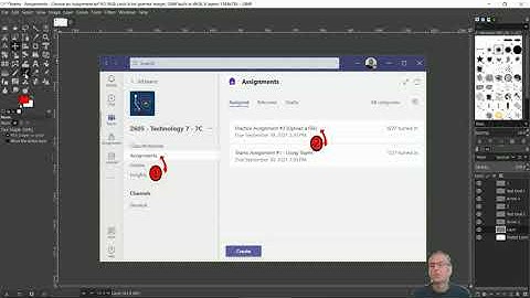GIMP 06 - Layers - Visible or invisible, Group, Move up and down, Add new, Copy-Paste (Floating)