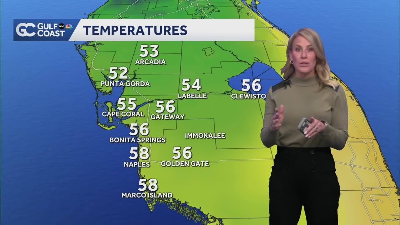 Slightly warmer and breezy Tuesday night for Southwest Florida's Gulf ...