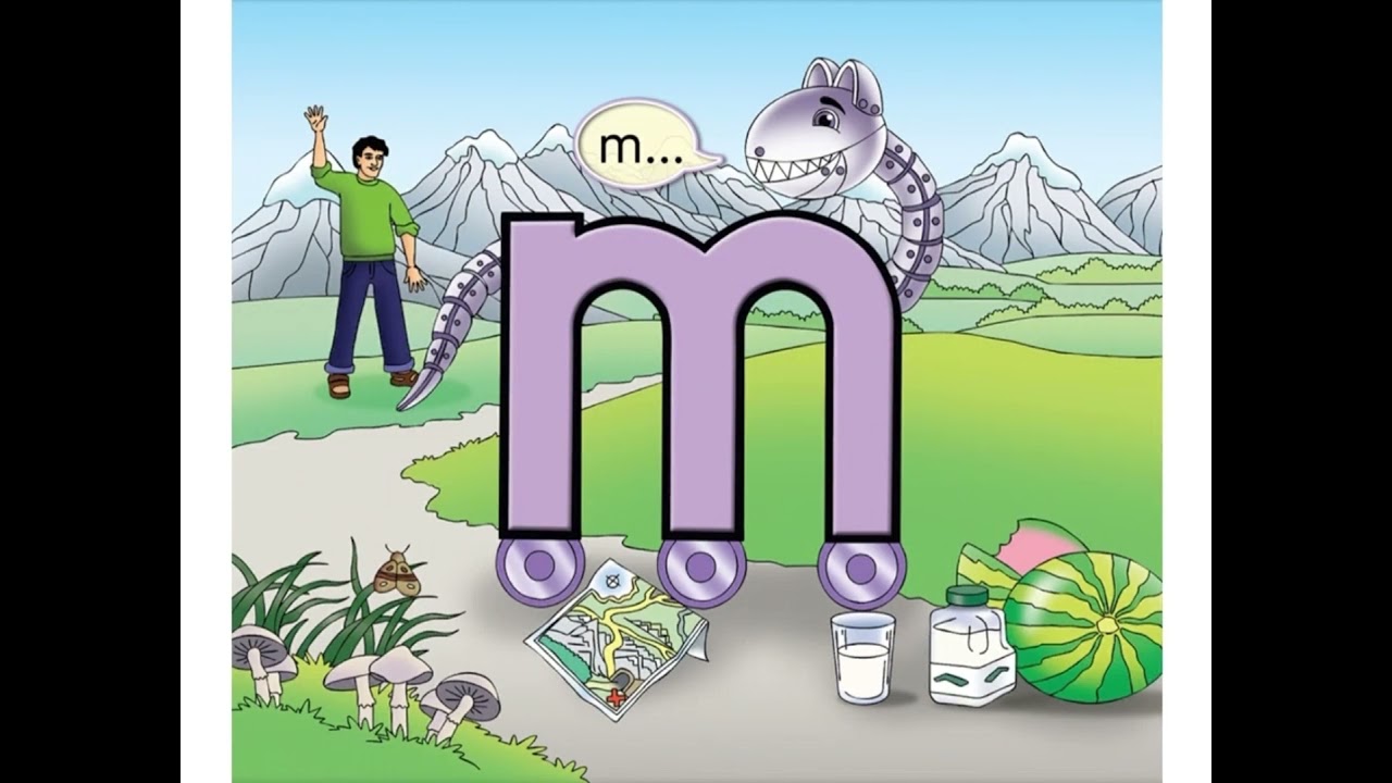 Letterland Story Corner - Munching Mike and the moon 