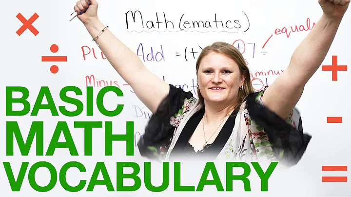 Basic MATH vocabulary in English - DayDayNews