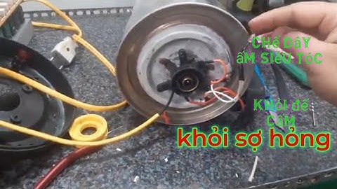 mình chế ấm siêu tóc. không cần đế cấm. xoài siêu bền