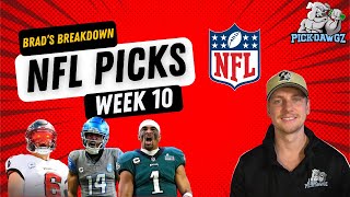 Week 10 NFL Picks & Predictions | Brad's NFL Breakdown