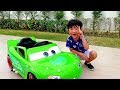 Learn Colors with Mcqueen Car Toy Video for Kids Power Wheels Change Color play