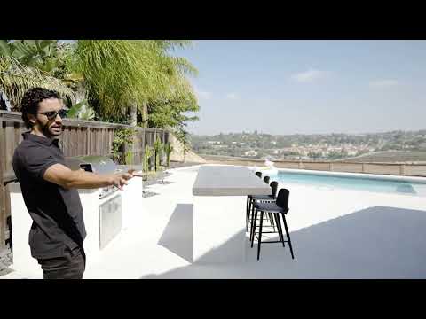 Expert North County San Diego Landscape & Hardscape Luxury Poolside Remodel by Designs 4 You Remodeling