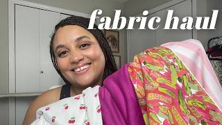 Fabric Haul! See what I bought online and in person!!