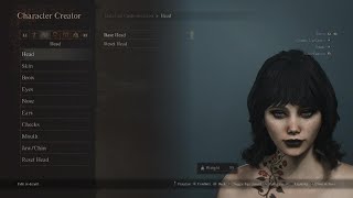 Dragon's Dogma 2 goth girl character creation(read pinned comment)