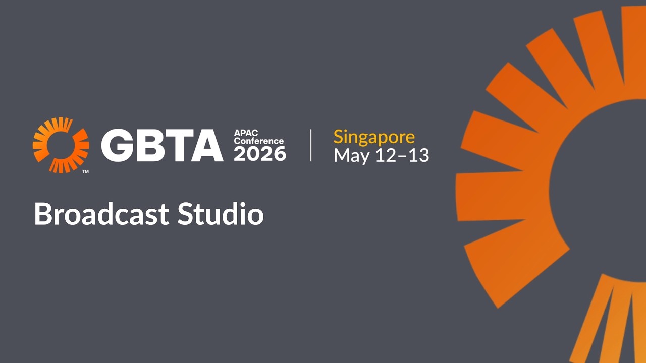 Julien Delerue, 1000Meetings, joins the Broadcast Studio at GBTA APAC Conference 2026 in Singapore
