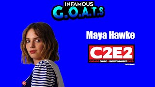 STRANGER THINGS' MAYA HAWKE | FULL C2E2 PANEL