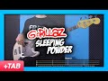 Gorillaz - Sleeping Powder | Bass Cover + Live Tabs